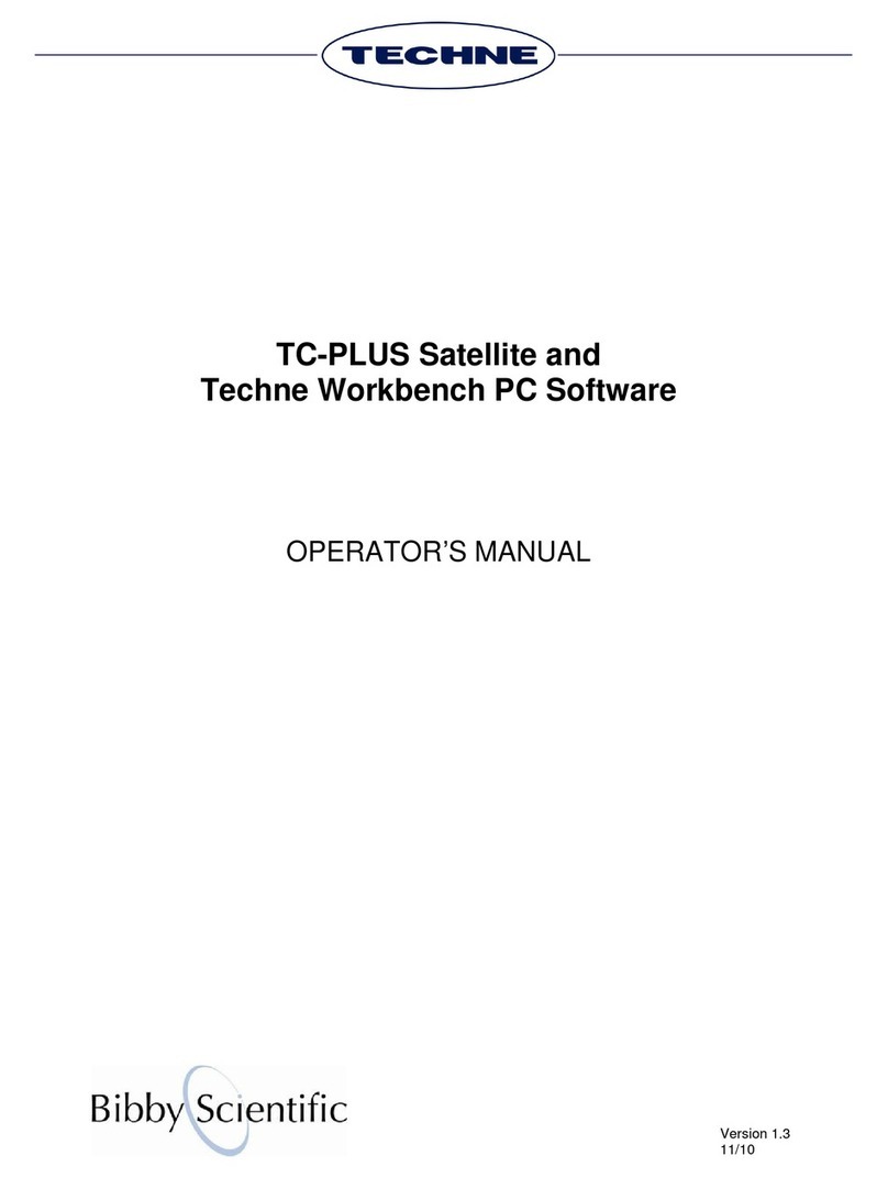 Techne TC-PLUS Operator's manual