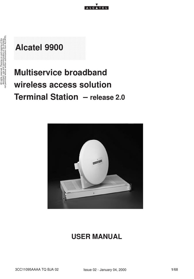 Alcatel 9900 user manual