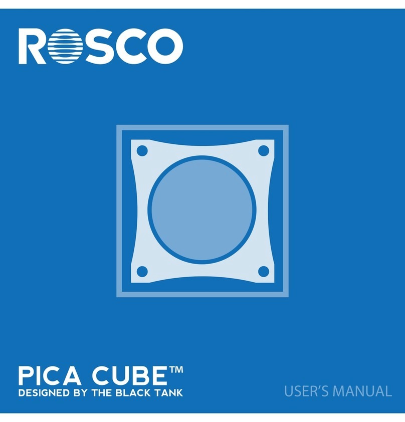 Rosco Pica Cube user manual