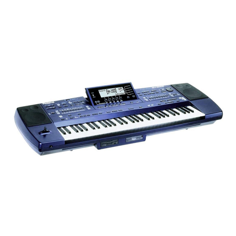 Roland EM-2000 Operating and maintenance manual