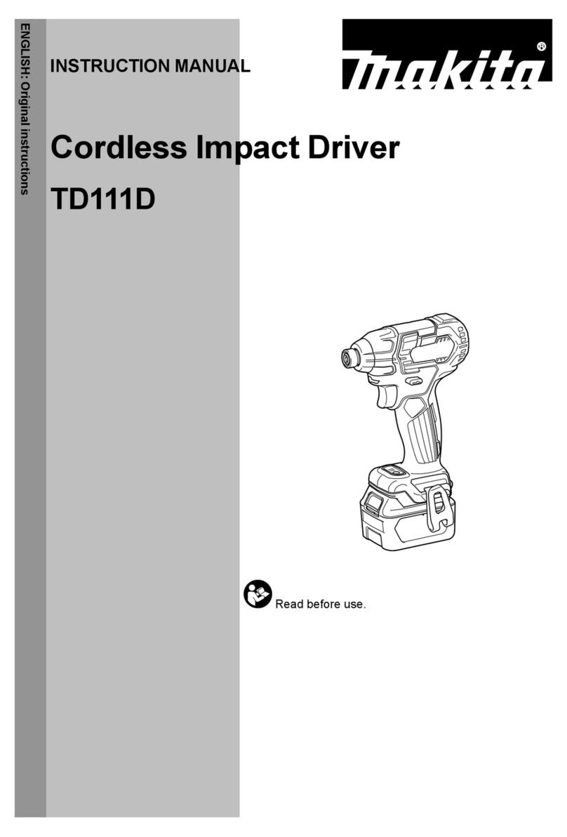 Makita TD111D User manual