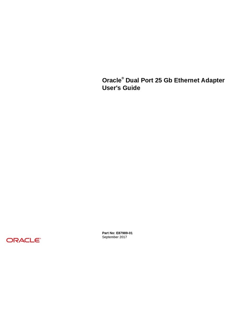 Oracle Dual Port 25 Gb User manual