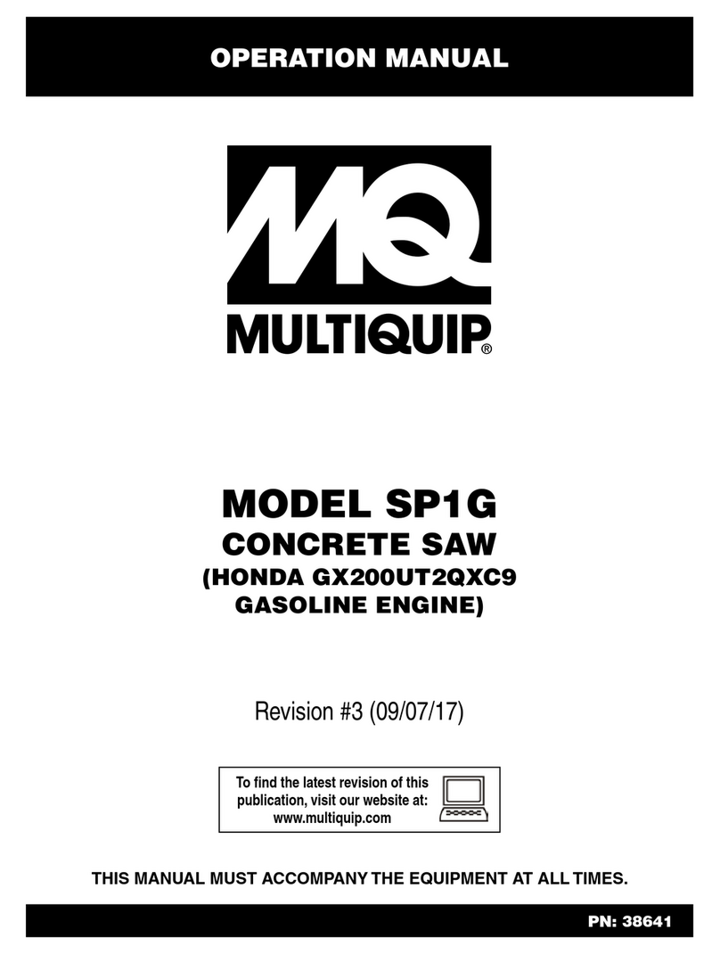 MQ SP1G Operation manual