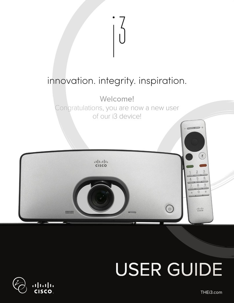 Cisco i3 User manual