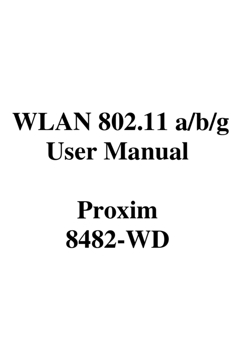 Proxim 8482-WD User manual