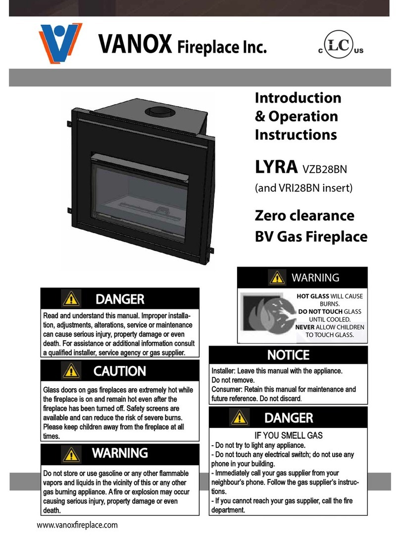 Vanox LYRA VZB28BN Operation instructions