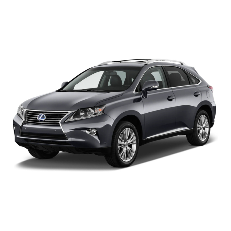 Lexus RX 350 User manual