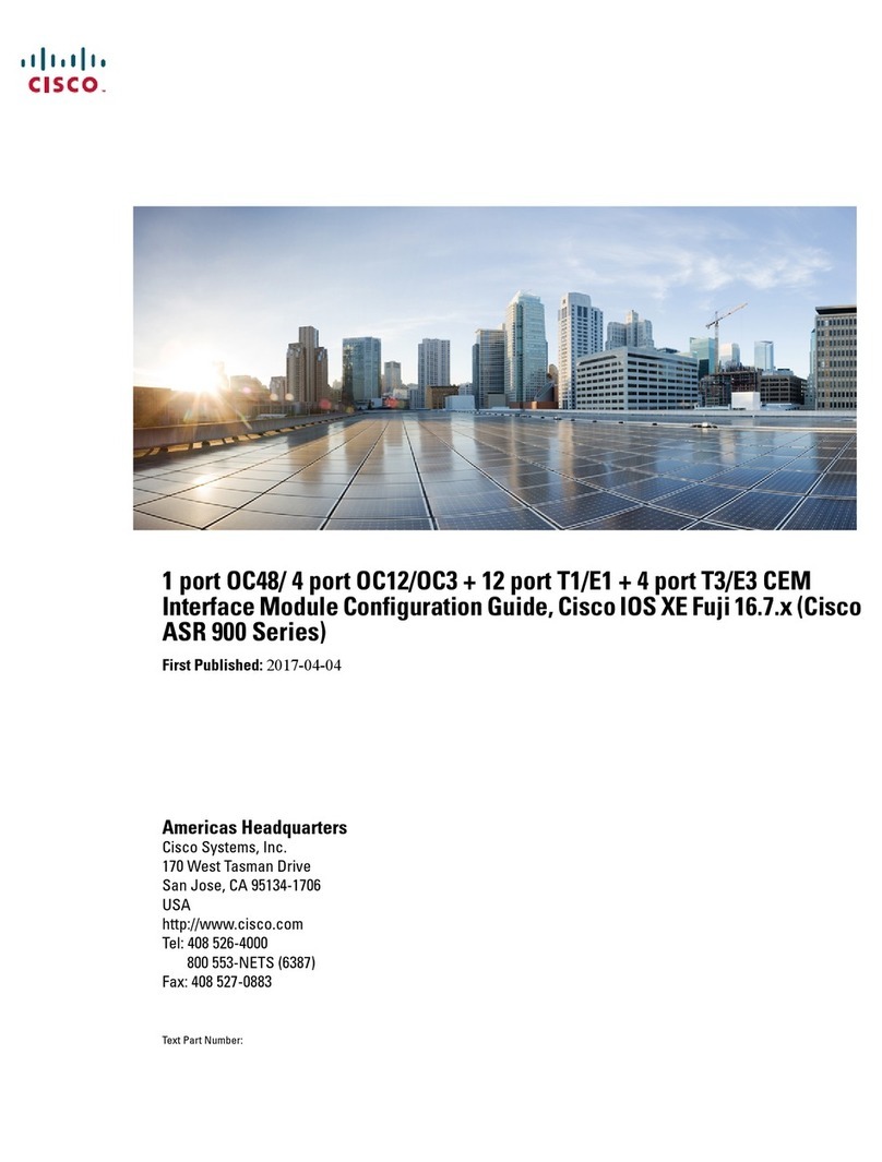 Cisco ASR 900 Series Configuration guide