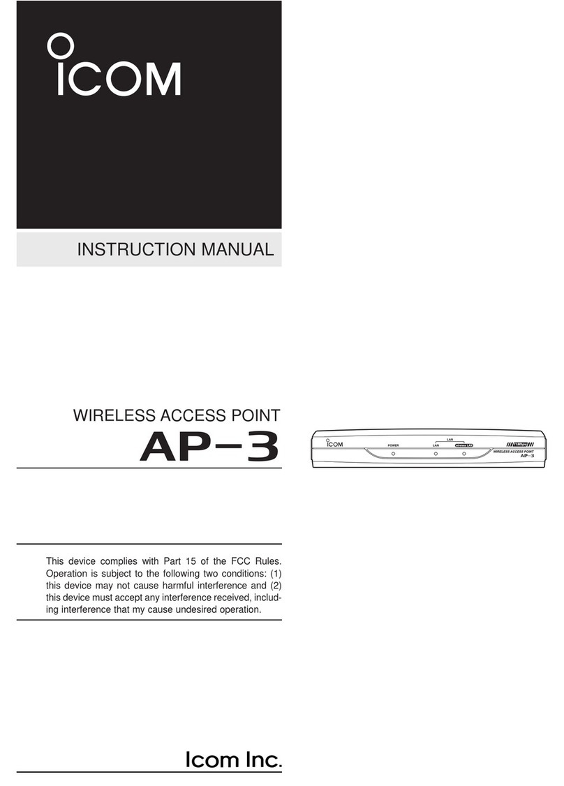 Icom AP-3 instruction manual