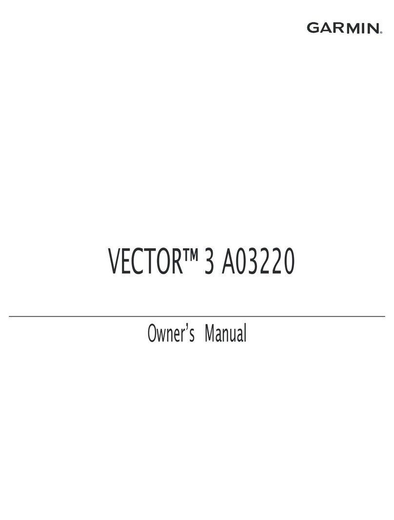 Garmin VECTOR 3 A03220 owner's manual