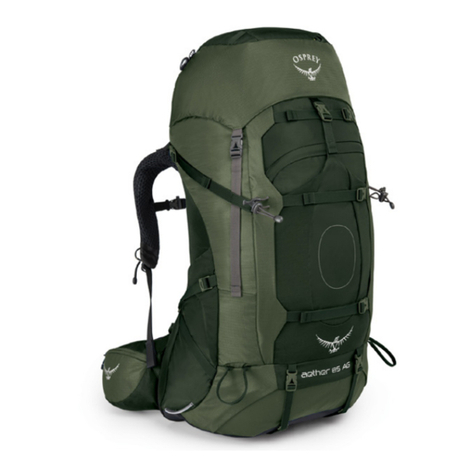 Osprey AETHER AG 85 User manual