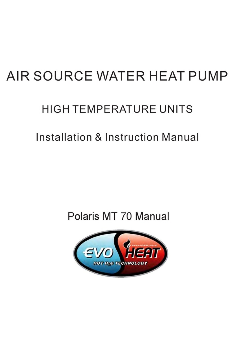 evoheat Polaris MT 70 Installation instructions manual evoheat Polaris MT 70 Installation instructions manual