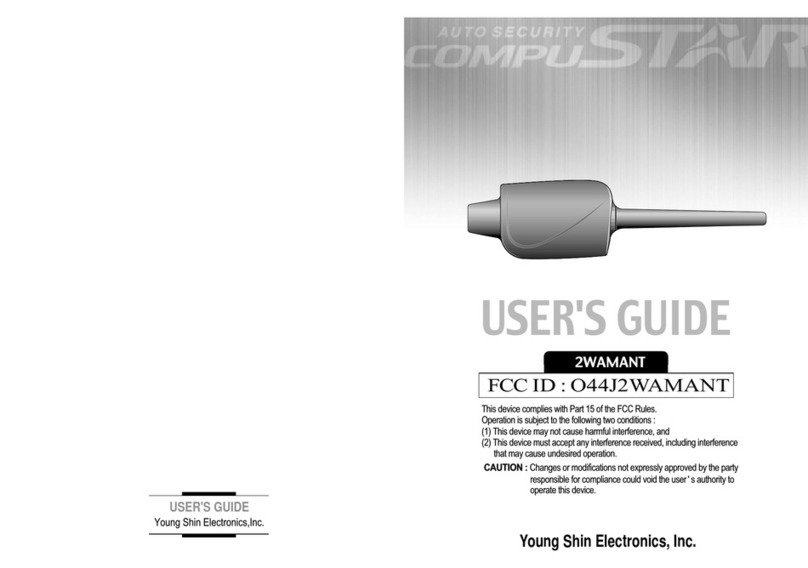 Young Shin Electronics 2WAMANT user guide Young Shin Electronics 2WAMANT user guide