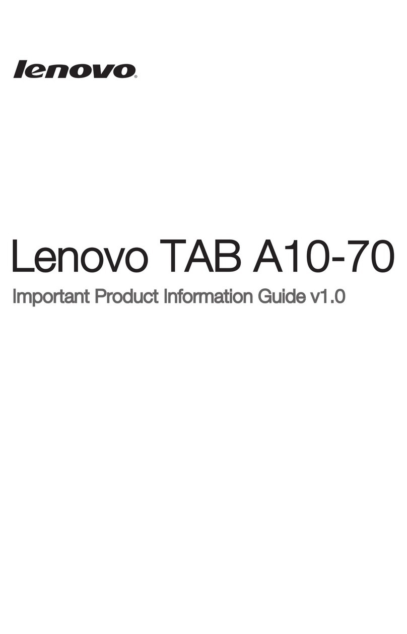 Lenovo TAB A10-70 Technical manual Lenovo TAB A10-70 Technical manual