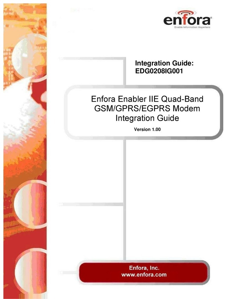 Enfora Enabler EDG0208 Integrator guide