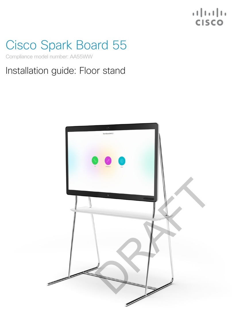 Cisco Spark Board 55 installation guide