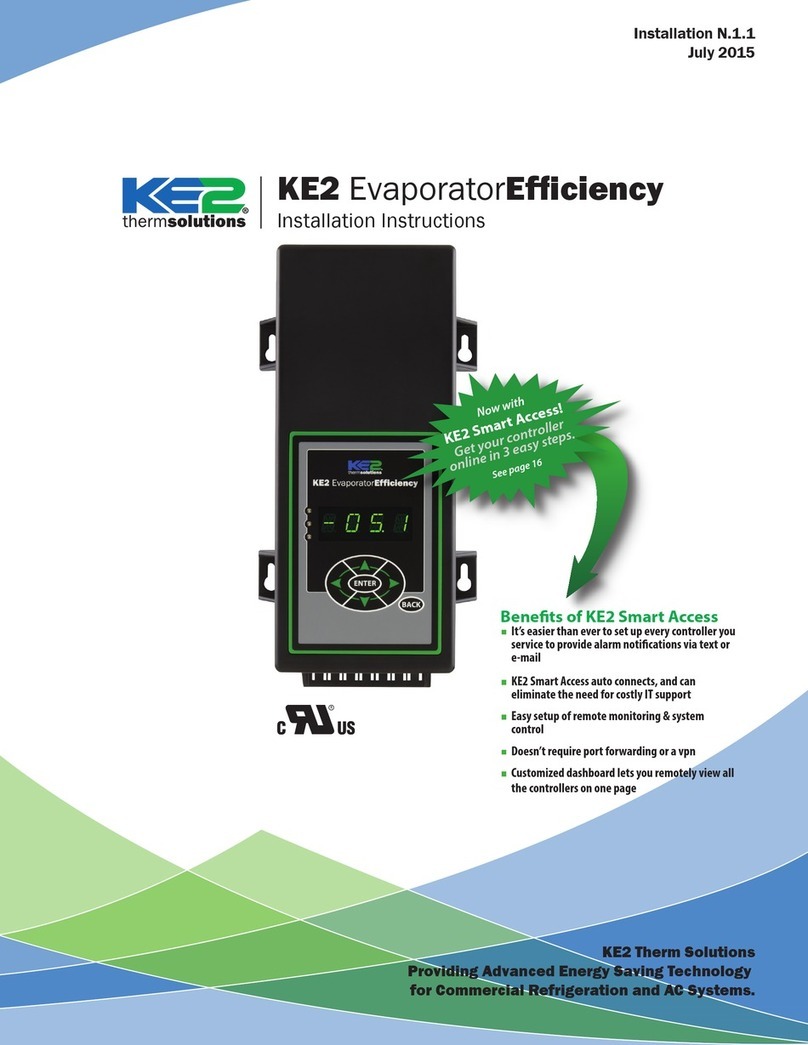 KE2 Therm Solutions Evaporator Efficiency User manual