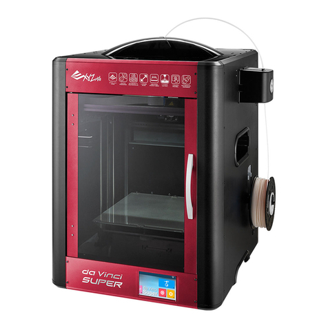 XYZ Printing da Vinci Super quick guide
