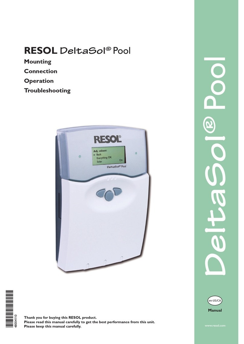 Resol DeltaSol Pool manual