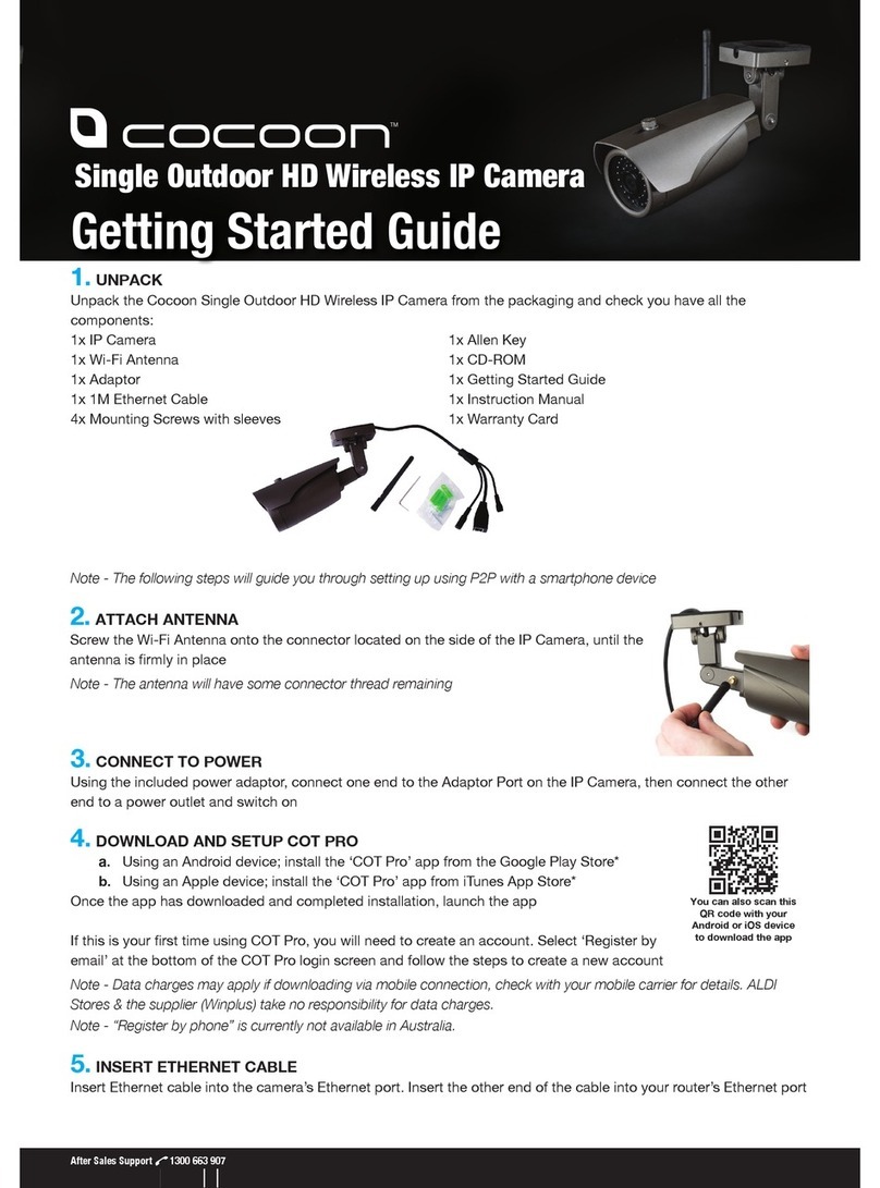 Cocoon IT315003 Getting started guide