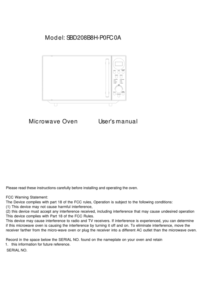 Galanz SBD208B8H-P0FC0A User manual Galanz SBD208B8H-P0FC0A User manual