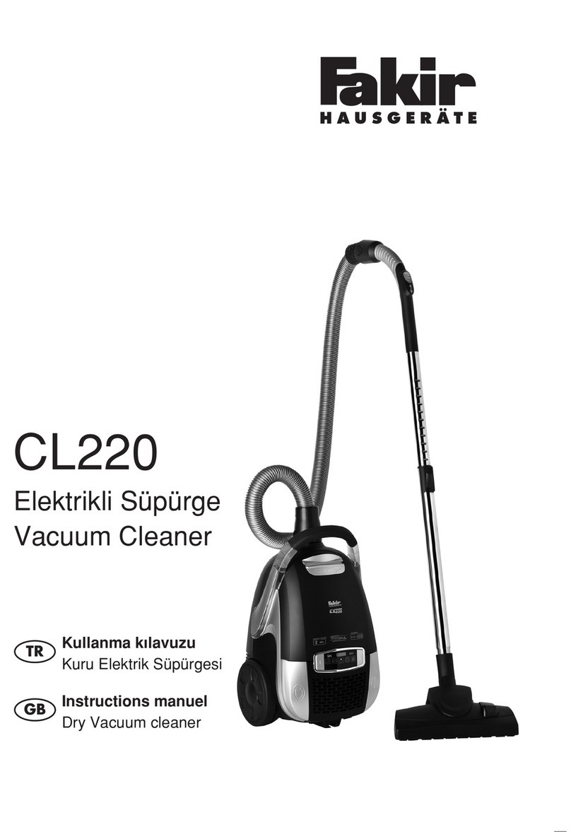 Fakir CL 220 Dry Type User manual