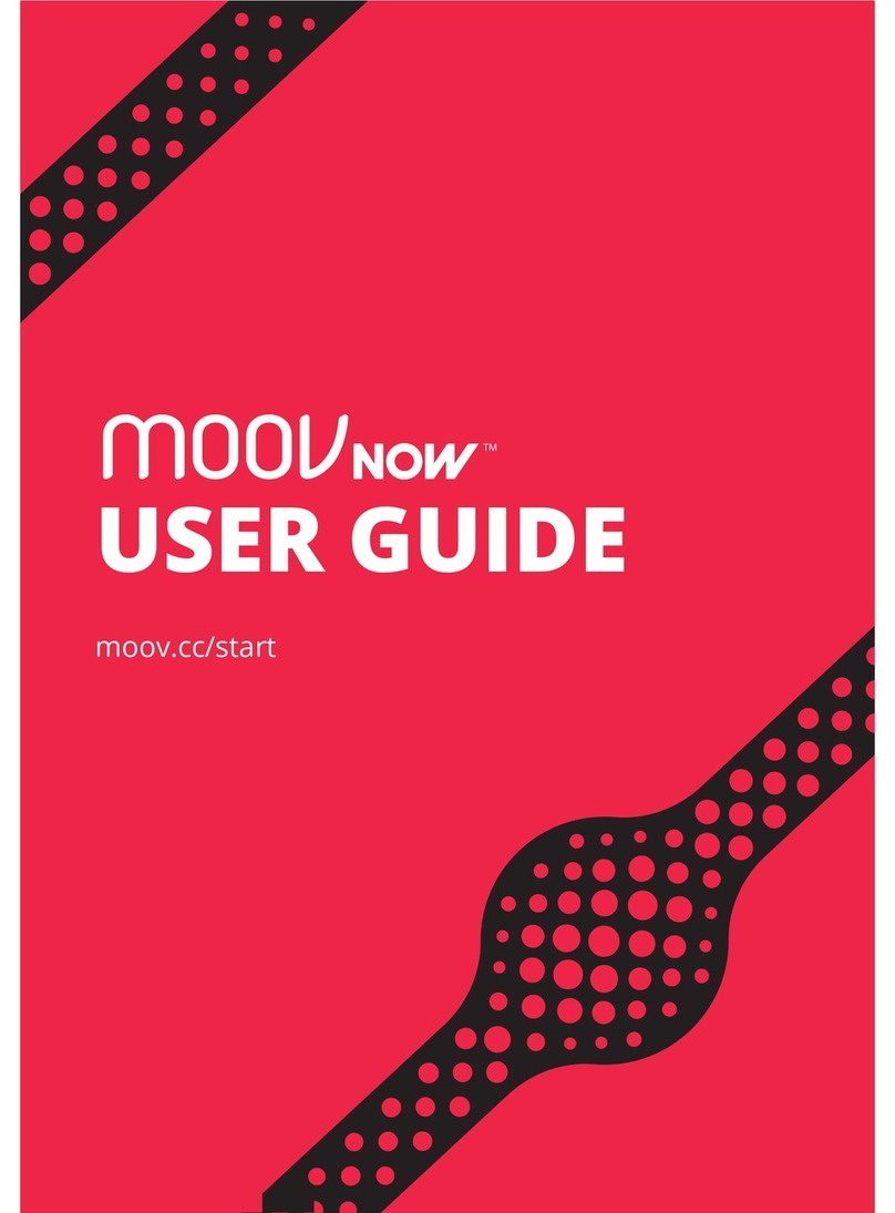 MOOV MOOV NOW user guide