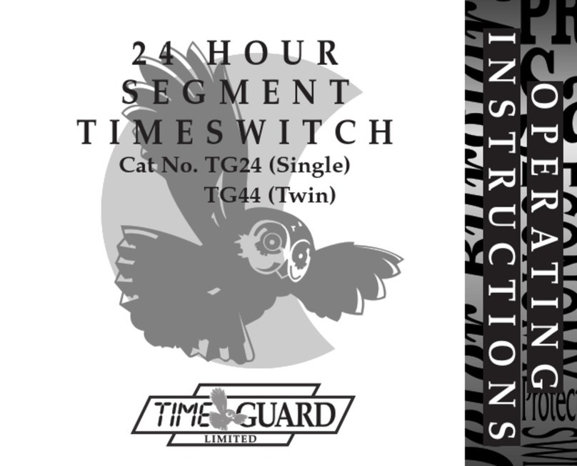 Timeguard TG24 operating instructions