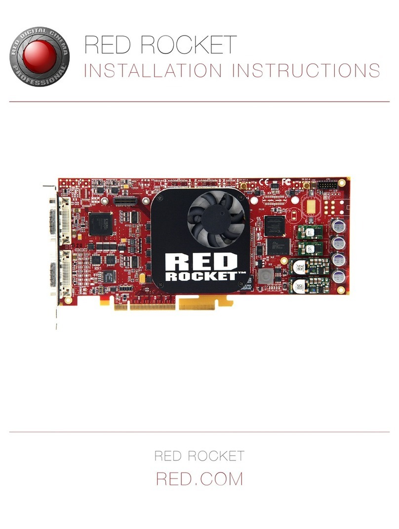 RED RED ROCKET installation instructions