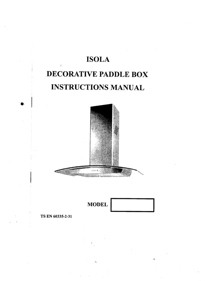 Schweigen Decorative paddle box User manual