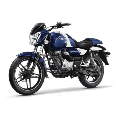 Bajaj Auto The Invincible V12 owner's manual