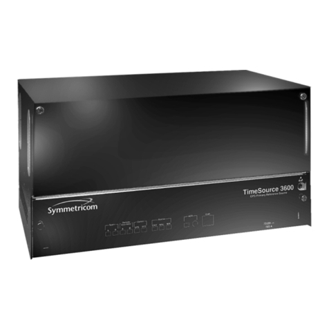Symmetricom TimeSource 3600 manual