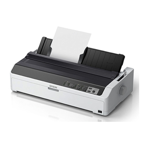 Epson FX-890IIN Installation and maintenance instructions