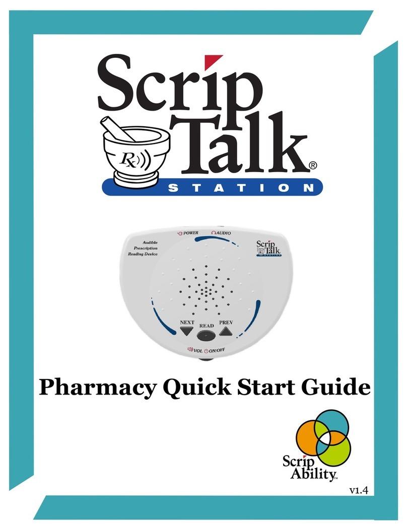 ScripAbility ScripTalk Station User manual