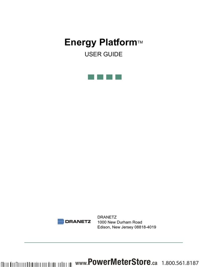 Dranetz Energy Platform User manual