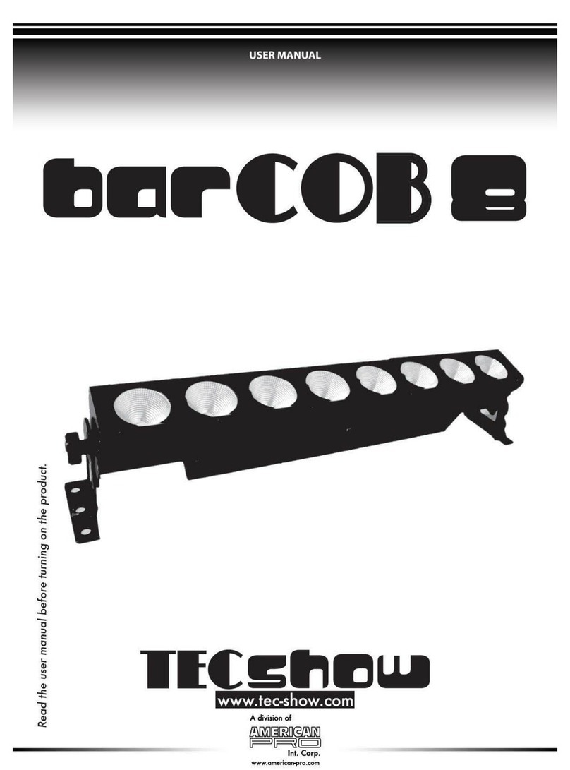 TECshow Barcob 8 User manual