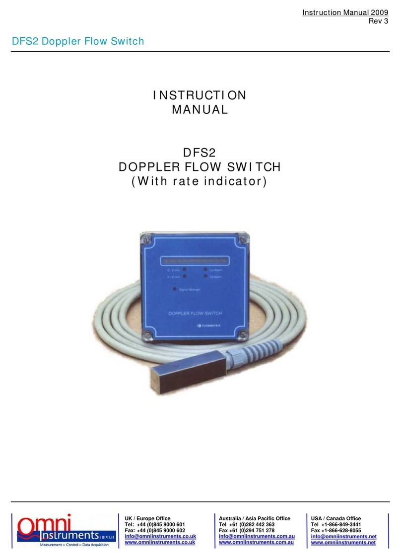 Omni Instruments DFS2 instruction manual
