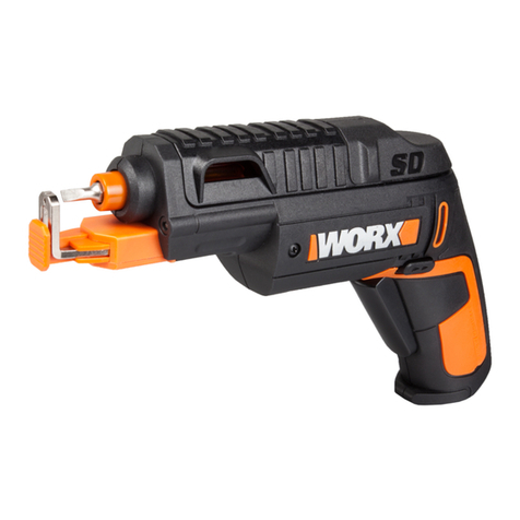Worx WX255.1 Slide Driver User manual Worx WX255.1 Slide Driver User manual