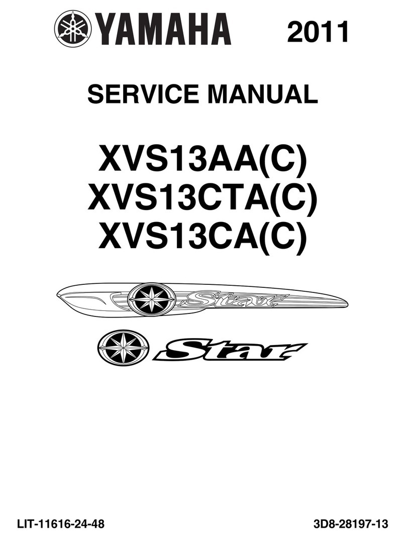Yamaha Star XVS13AA(C) 2011 User manual