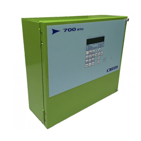 EDAC Electronics Ltd. EDAC700 RTU Technical reference manual