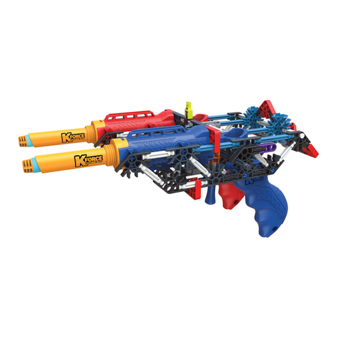 KNEX K-FORCE Double Draw Building Set and Target manual