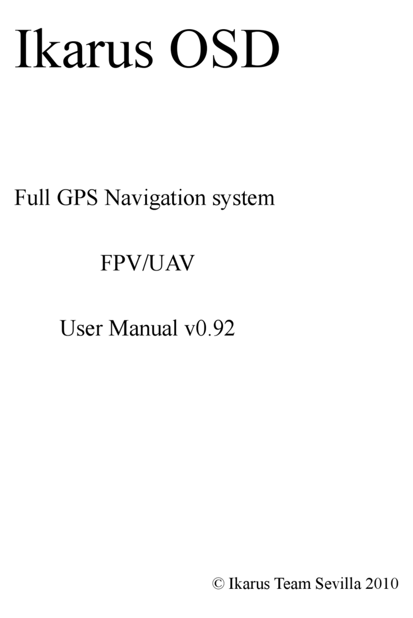 Ikarus Team Sevilla Ikarus OSD user manual
