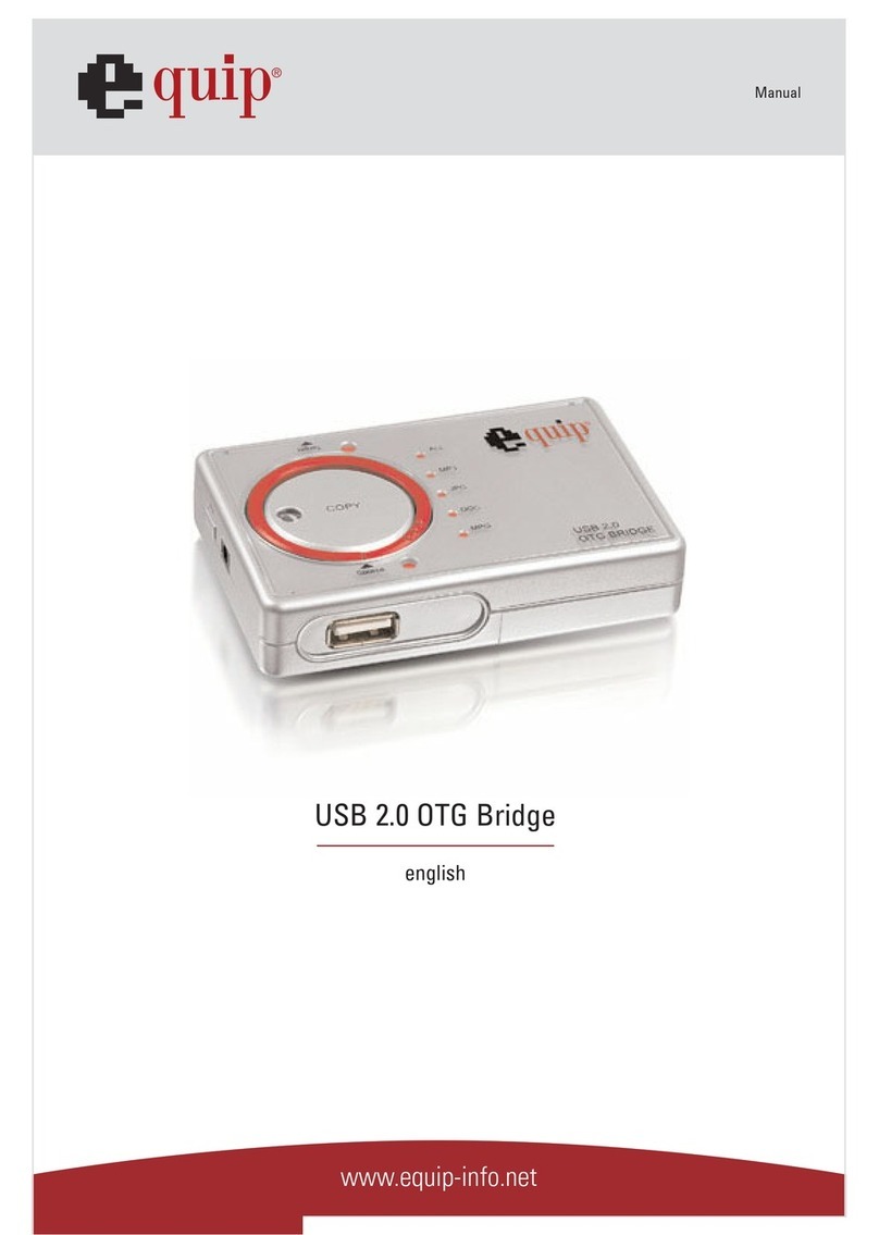 Equip USB 2.0 OTG Bridge manual