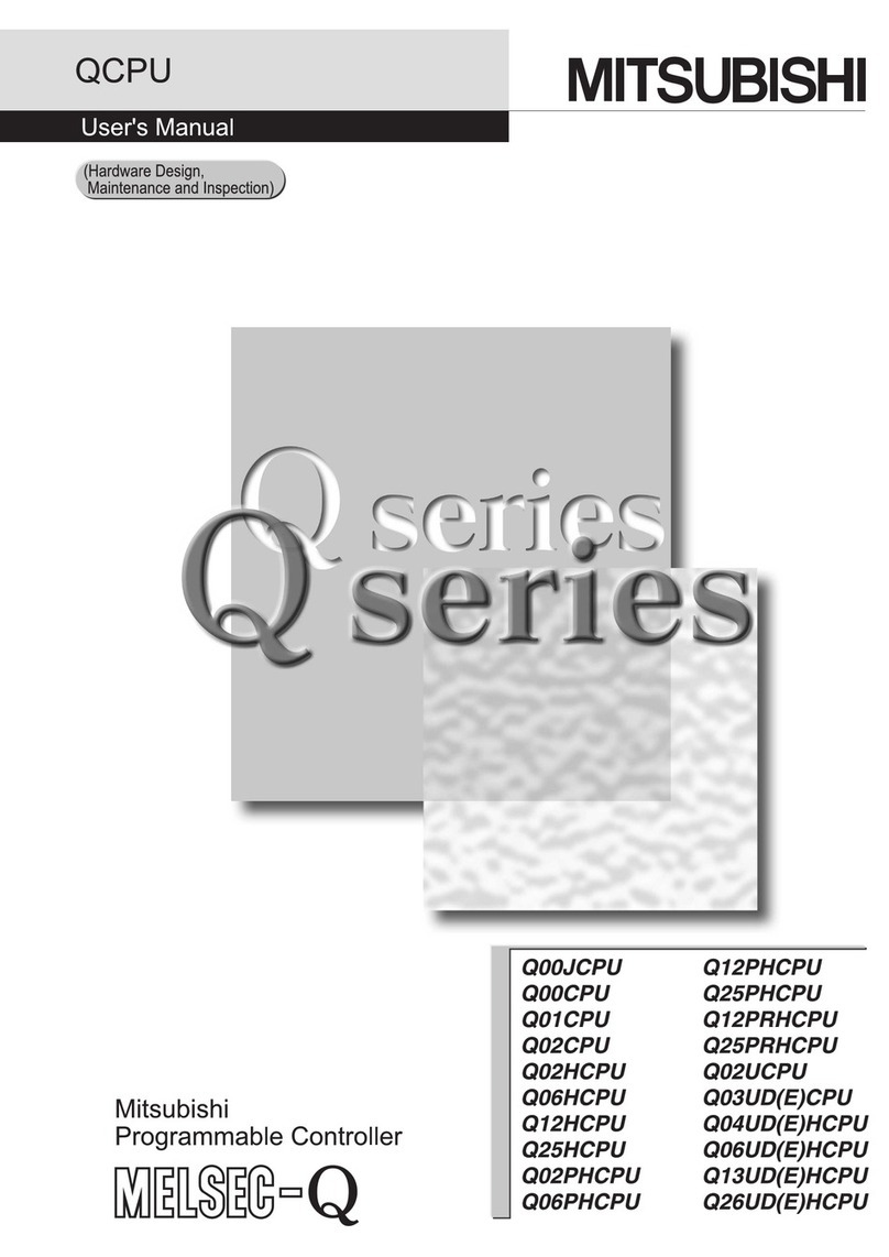 Mitsubishi Q01CPU User manual