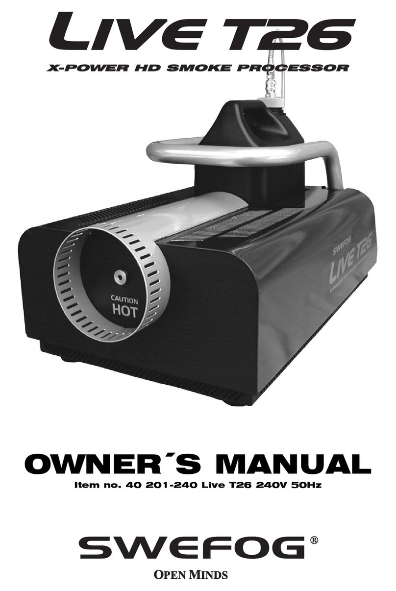 Swefog Live T26 User manual