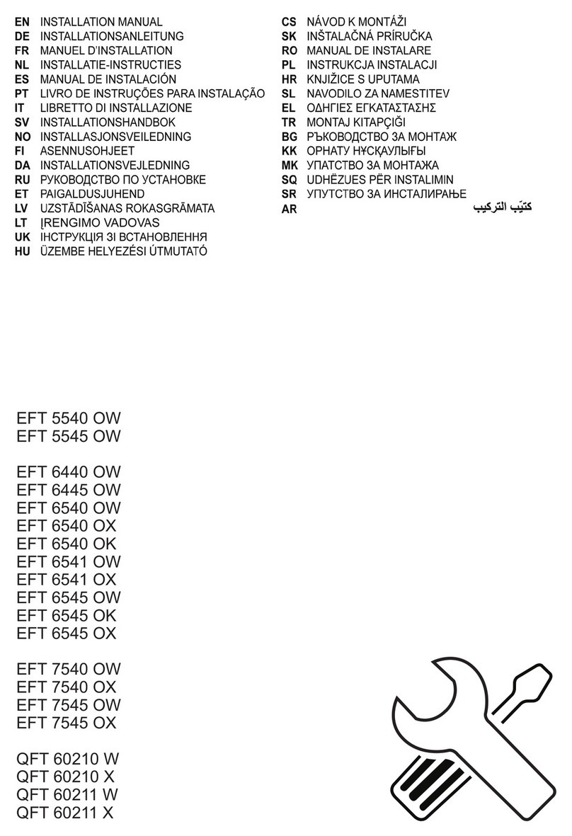 Electrolux EFT5540OW User manual