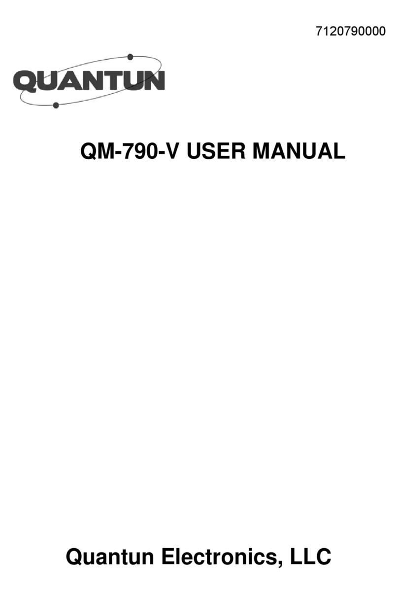 Quantum QM-790-V User manual