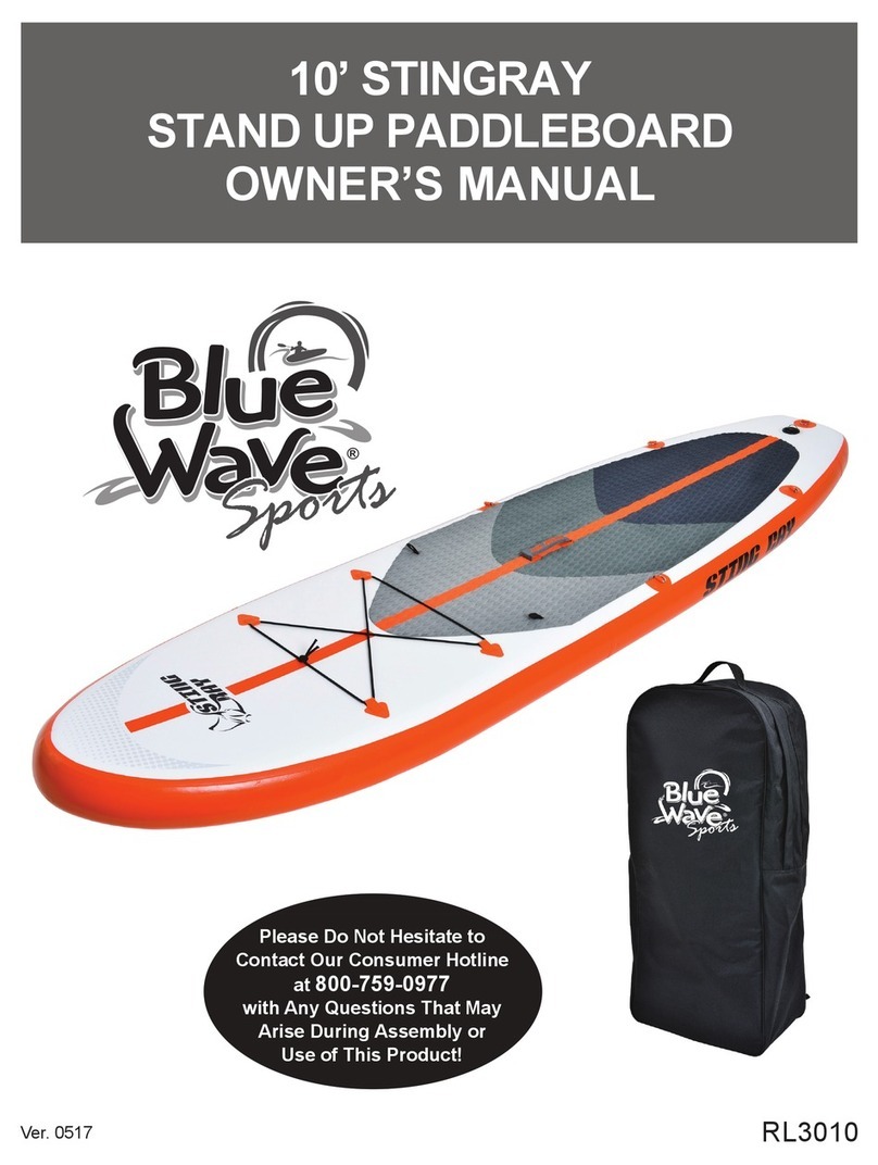 Blue Wave 10' STINGRAY User manual