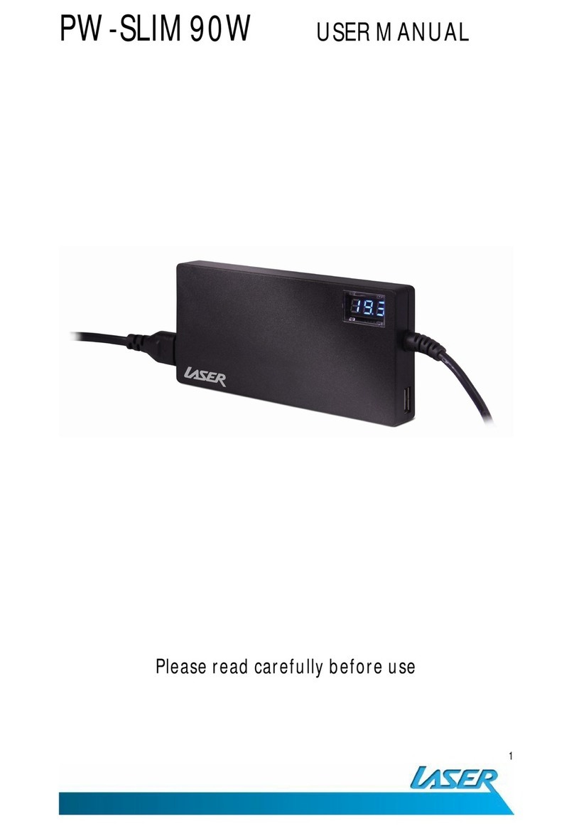Laser PW-SLIM90W User manual