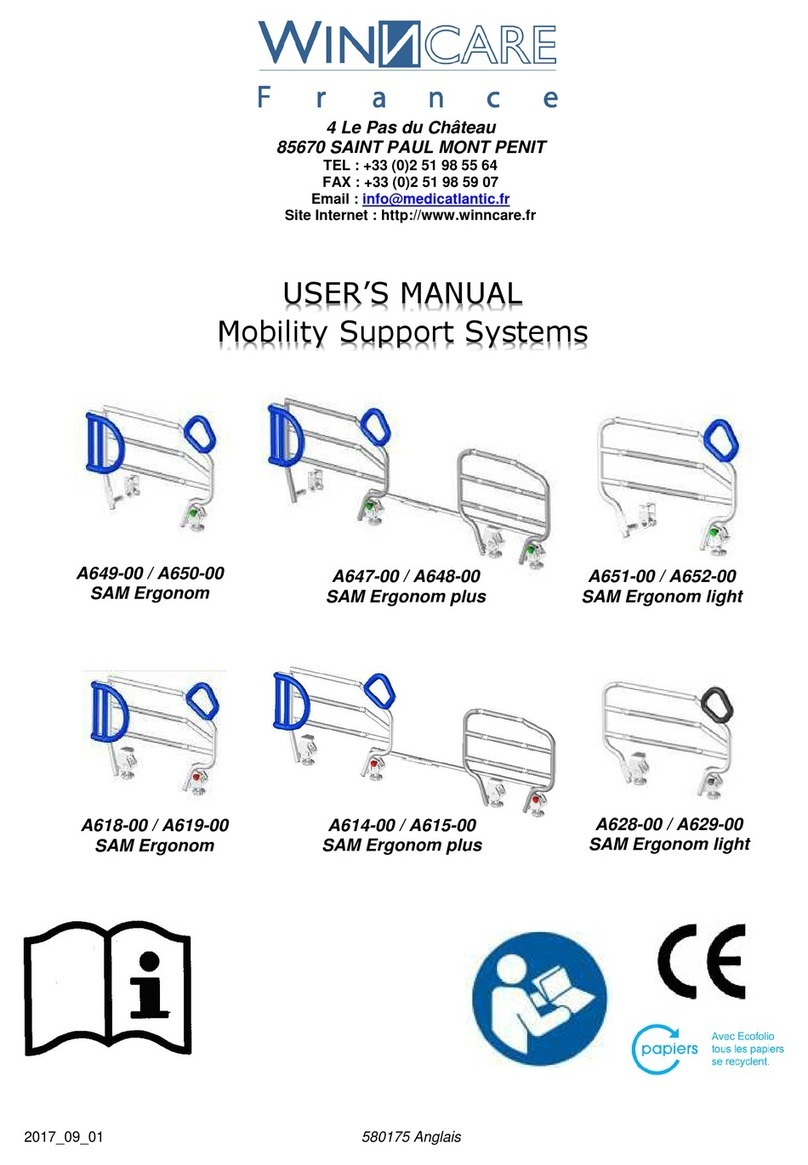 Winncare SAM Ergonom A649-00 user manual